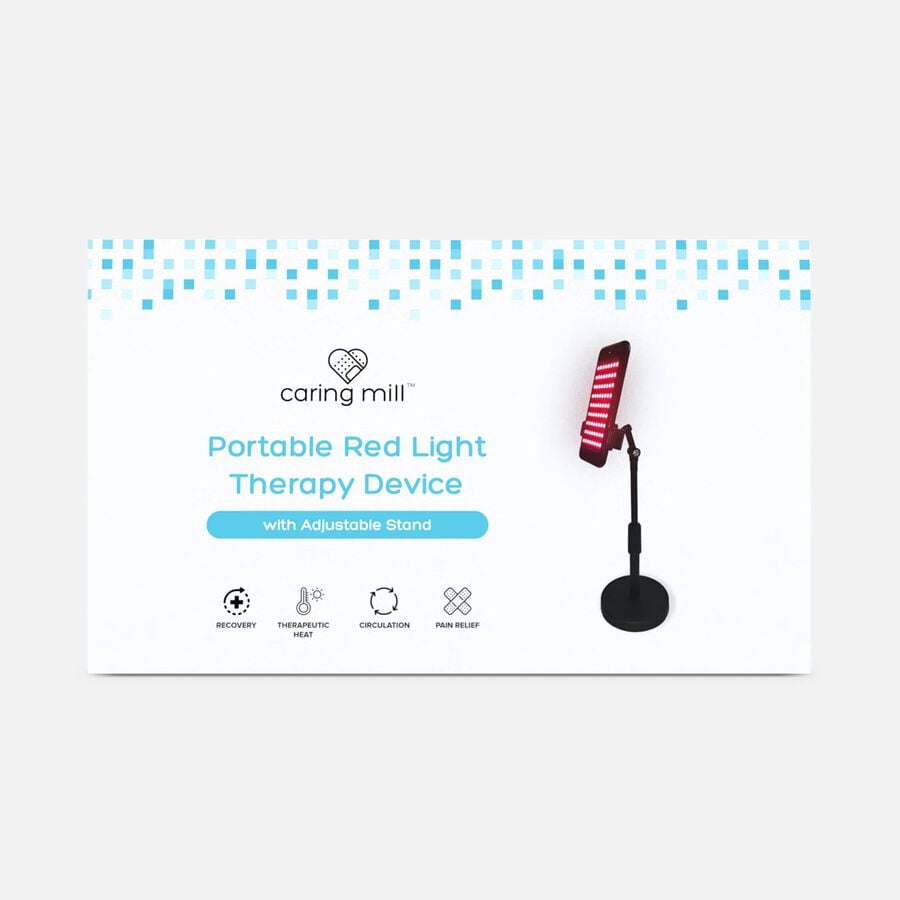 Caring Mill™ Portable Red Light Therapy Device With Adjustable Stand, , large image number 1
