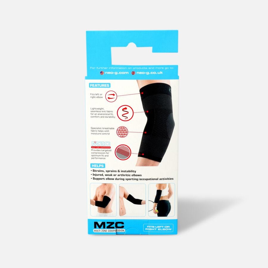 Neo G Airflow Elbow Support, Black, Large, , large image number 1