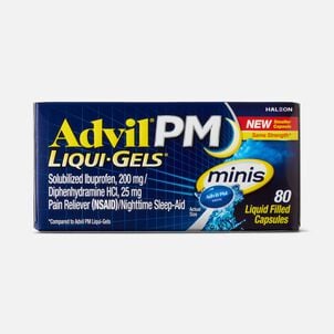 Advil PM Pain Reliever & Sleep Aid Liqui-Gel Minis, 80 ct.