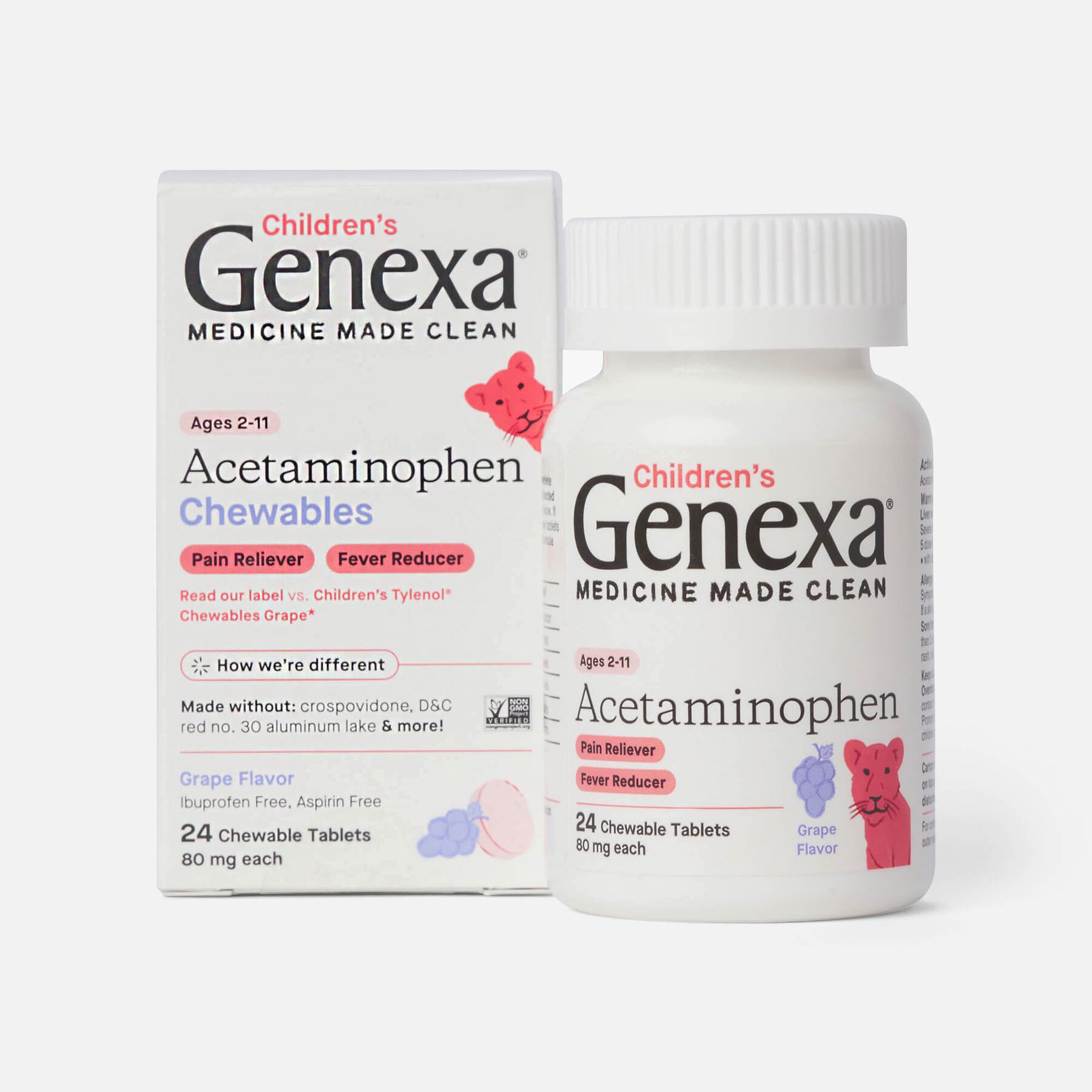 FSA Eligible Genexa Children's Acetaminophen Chewable, 24 ct. FSA Store