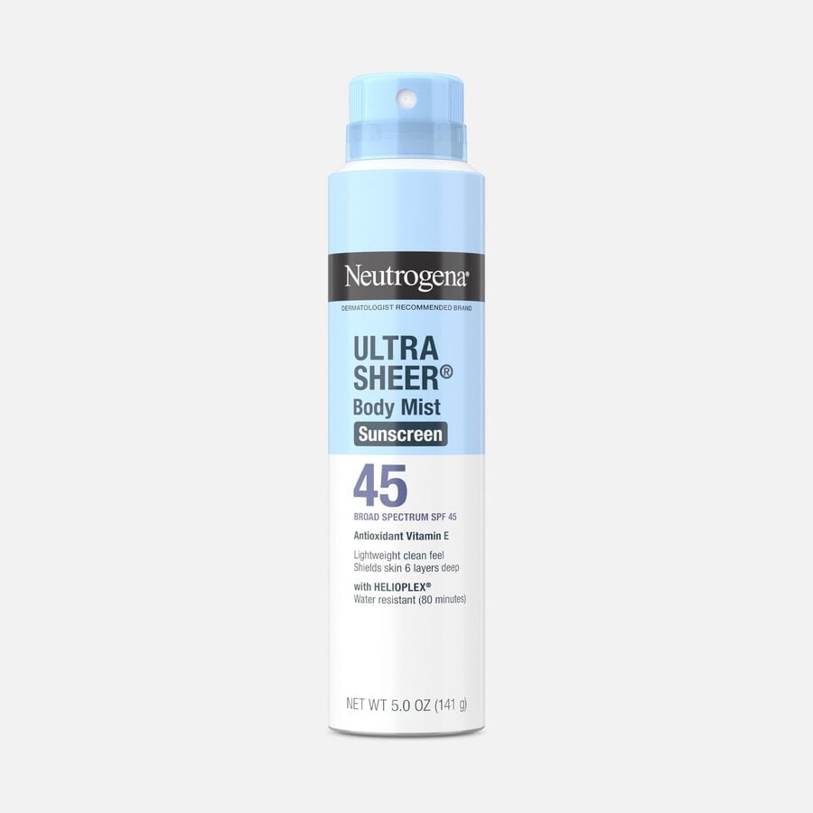 Neutrogena Ultra Sheer Lightweight Sunscreen Spray, 5 oz., , large image number 1
