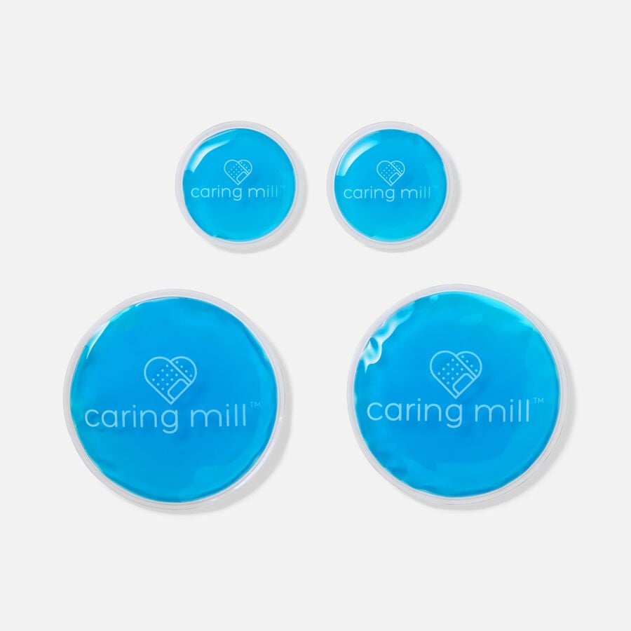 Caring Mill&trade; Self Sticking Reusable Ice Packs, Set of 4 (2 Large, 2 Mini), , large image number 0