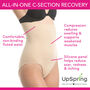 UpSpring C-Section Recovery Panty Plus Incision Care Nude Large/Extra Large, , large image number 2