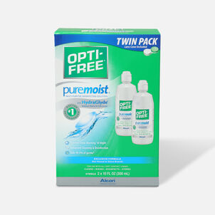 Opti-Free PureMoist Disinfecting Solution 10 fl oz. (2-Pack)