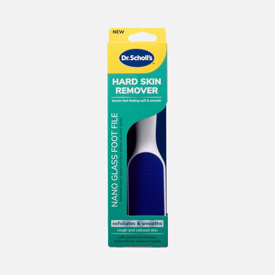 Dr. Scholl's Hard Skin Remover Nano Glass Foot File, , large image number 0