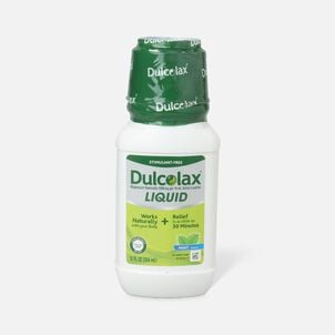 Dulcolax Liquid Laxative, Mint Flavored, 12 oz.