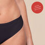 Proof® Leak & Period Underwear - Bikini (4 Tampons/8 tsps), Black, large image number 13