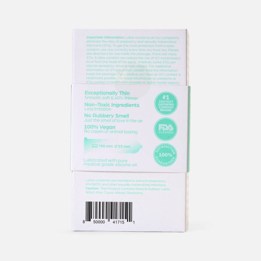 P.S. Condoms Exceptionally Thin Condoms, 12 ct., , large image number 2