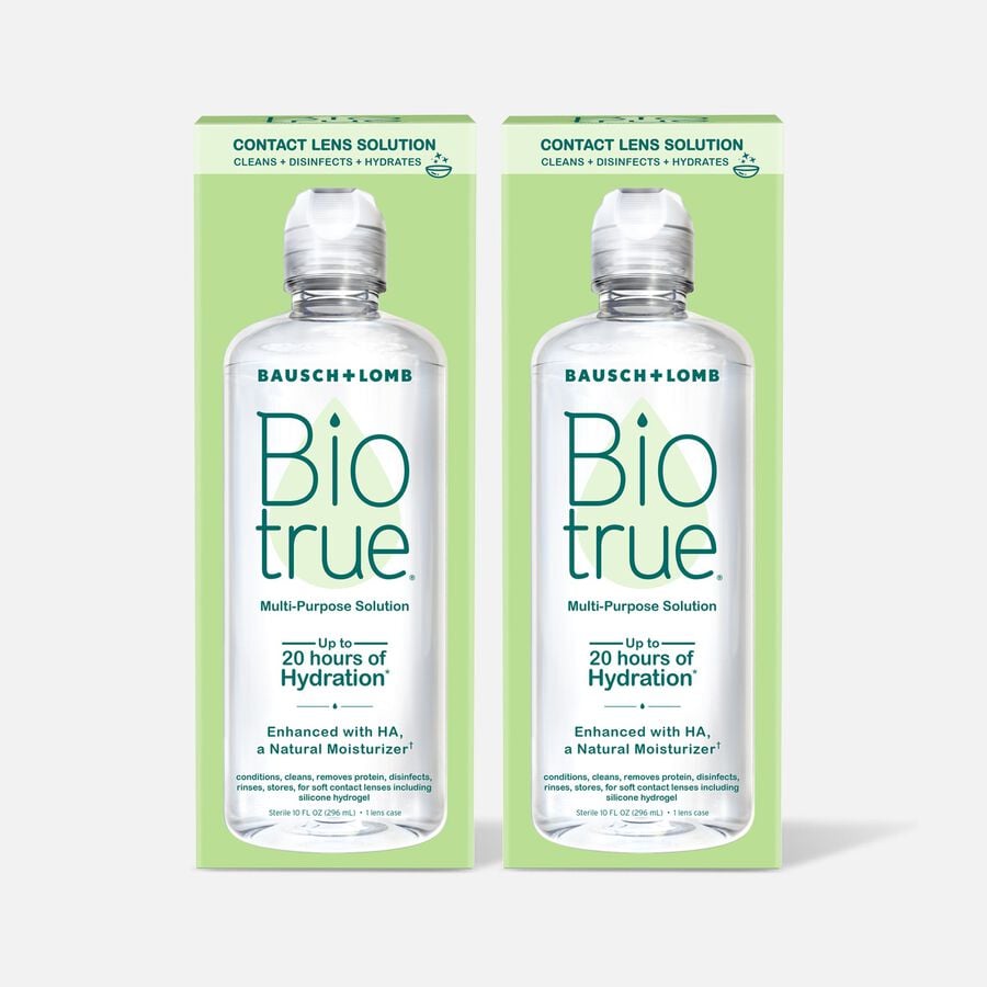 Bausch + Lomb Biotrue Multi-Purpose Solution for Soft Contact Lenses, 10 fl oz. (2-Pack), , large image number 0