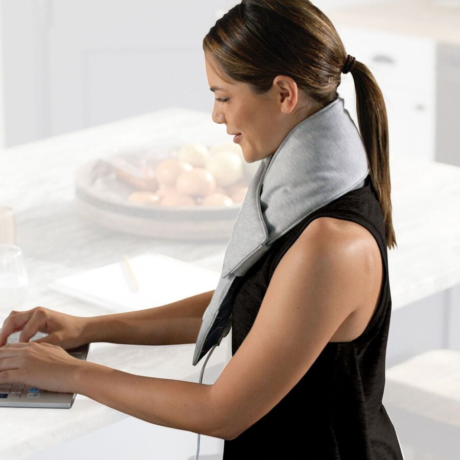 Sharper Image Calming Heat Massaging Neck Wrap, , large image number 2