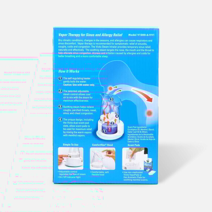 Vicks Personal Steam Inhaler V1200, , large image number 2