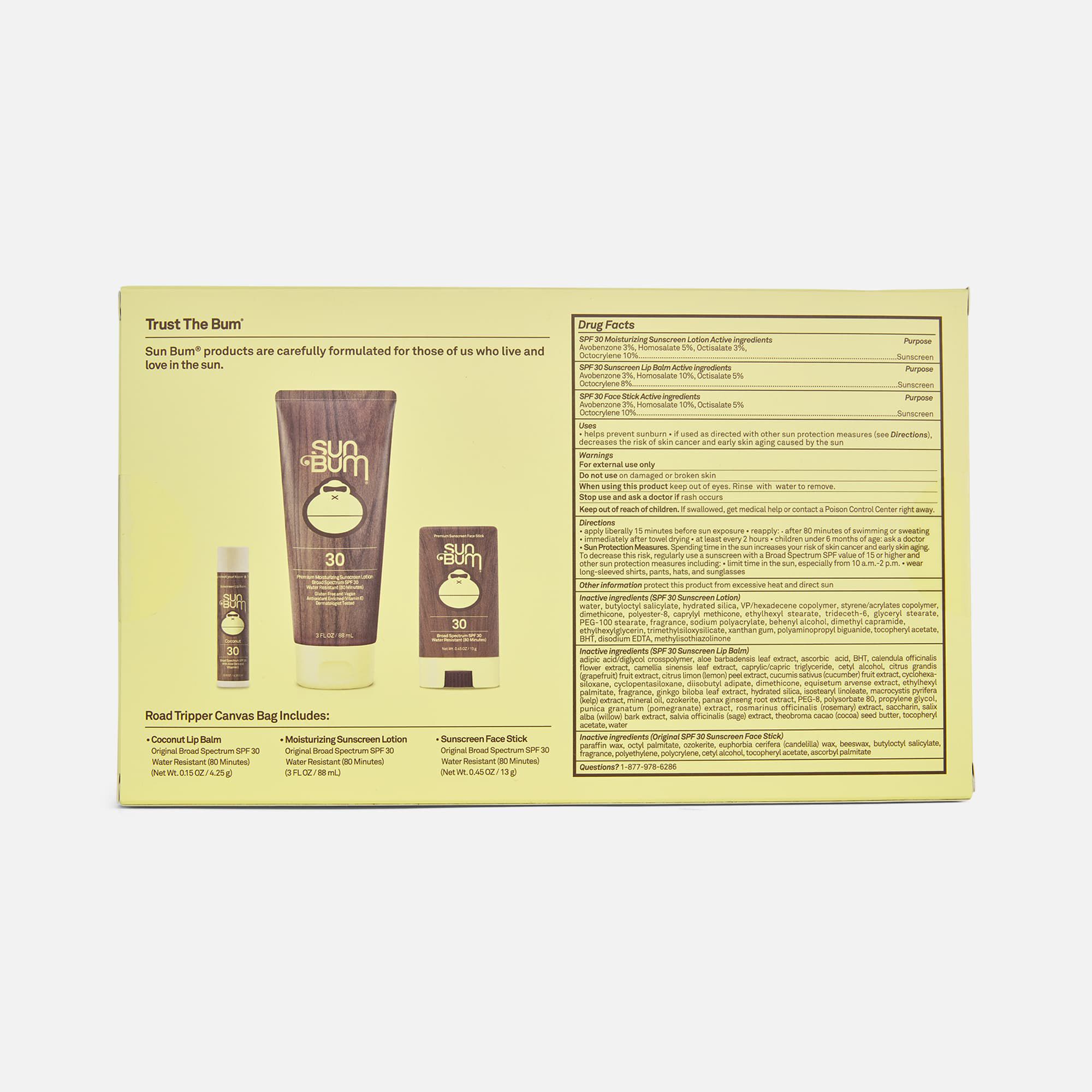 Sun Bum Road Tripper Sunscreen Kit, SPF 30 by Sun Bum | FSA Store