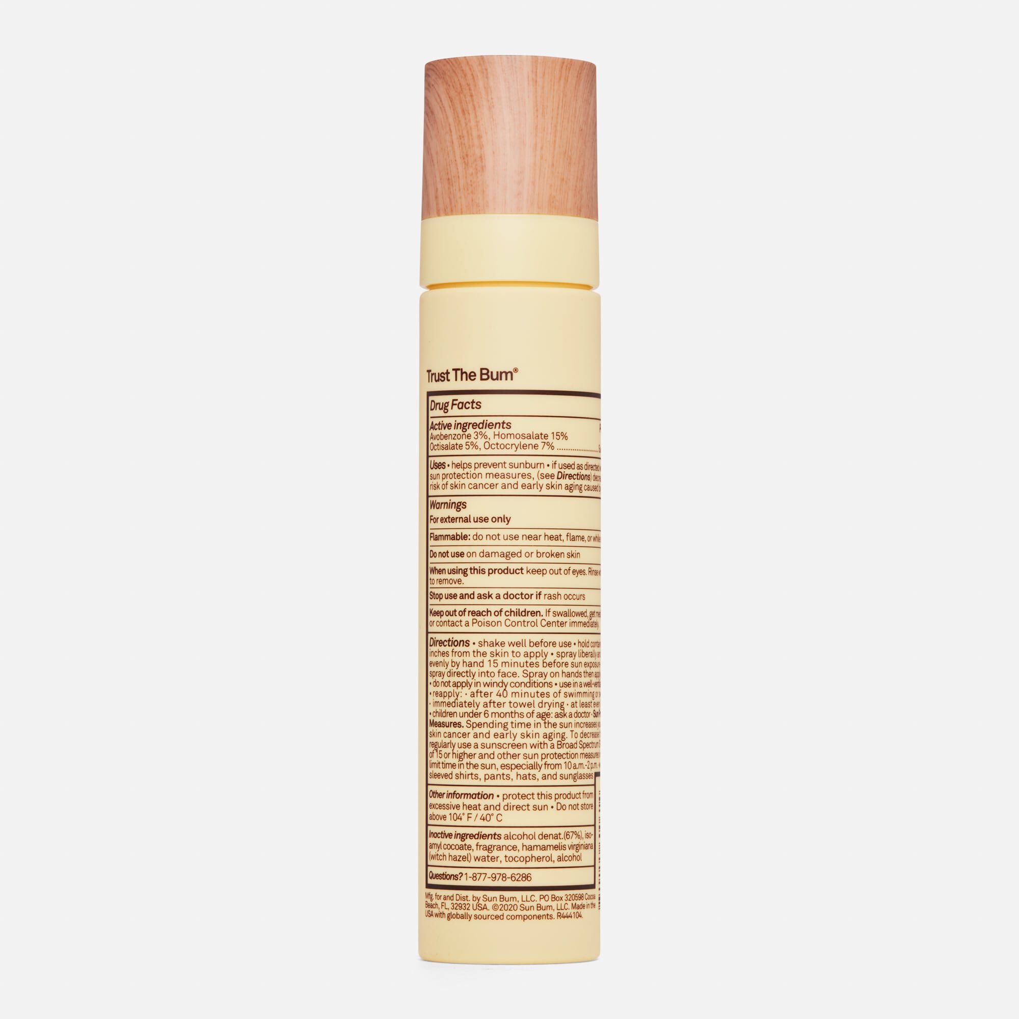 Sun Bum Face Mist, SPF 45, 3.4 oz. by Sun Bum | FSA Store