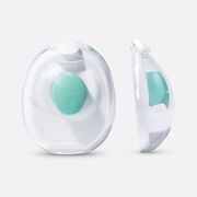 2-Pack Silicone Splash Guard For Nalgene 32oz Wide Mouth Bottles - Seafoam Blue, BPA-Free