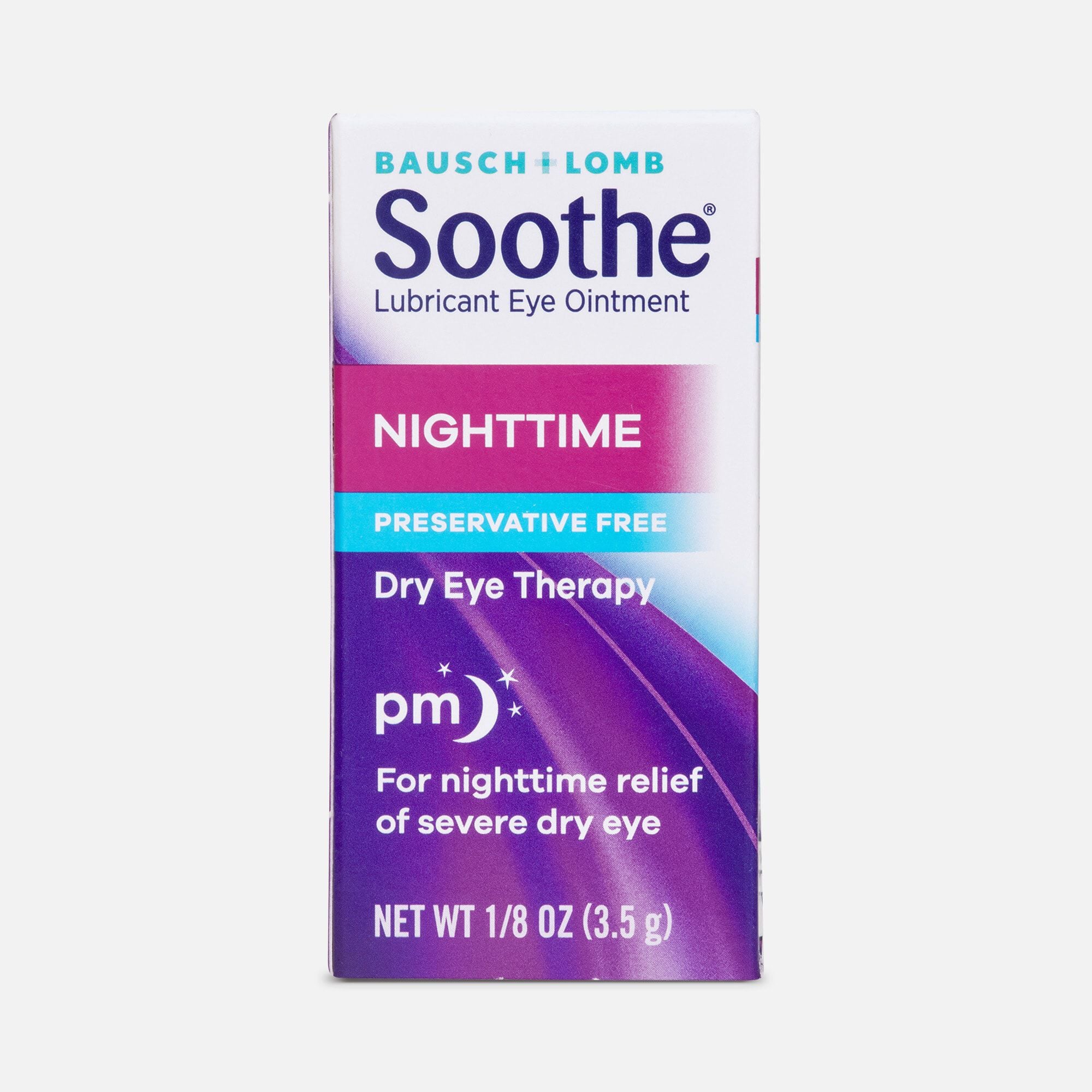Bausch + Lomb Soothe® Lubricant Eye Ointment Nighttime, .125 oz