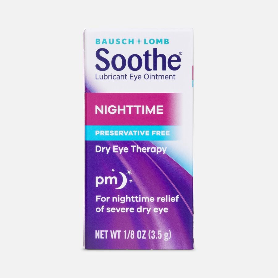Bausch + Lomb Soothe® Lubricant Eye Ointment Nighttime, .125 oz., , large image number 0