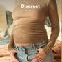 Frida Mom Dual-Support Pregnancy Belly Band, Clay, , large image number 6