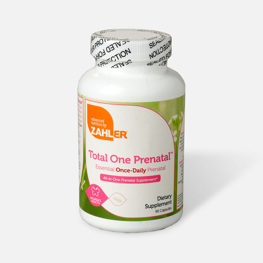 Zahler Total One Prenatal, Complete One a Day Prenatal Multivitamin
