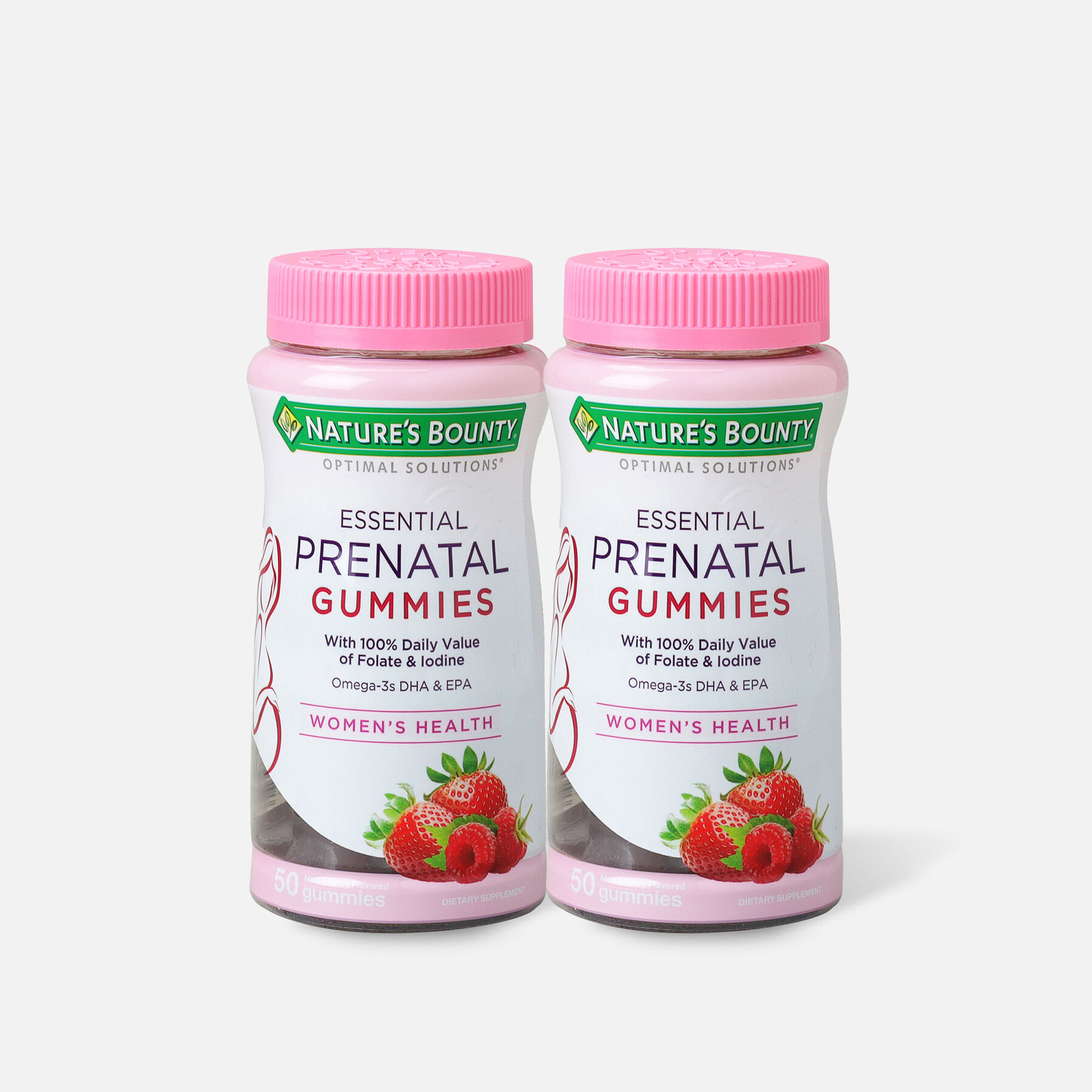 FSA Eligible Optimal Solutions Essential Prenatal Gummies, 50 ct. (2