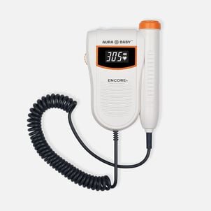 The Official Aura Baby&reg; Encore Plus Fetal Doppler (Orange)