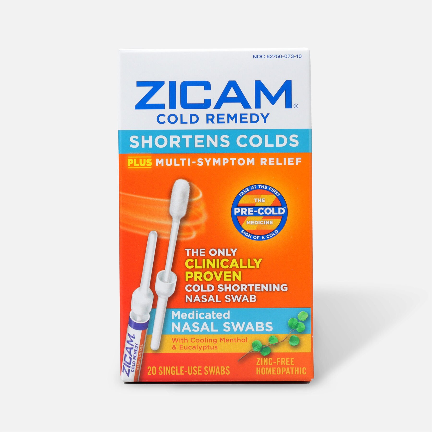 FSA Eligible Zicam Cold Remedy Nasal Swabs, 20 ct. FSA Store