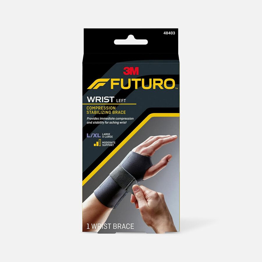 FUTURO Energizing Wrist Support, Left, L/XL, , large image number 0