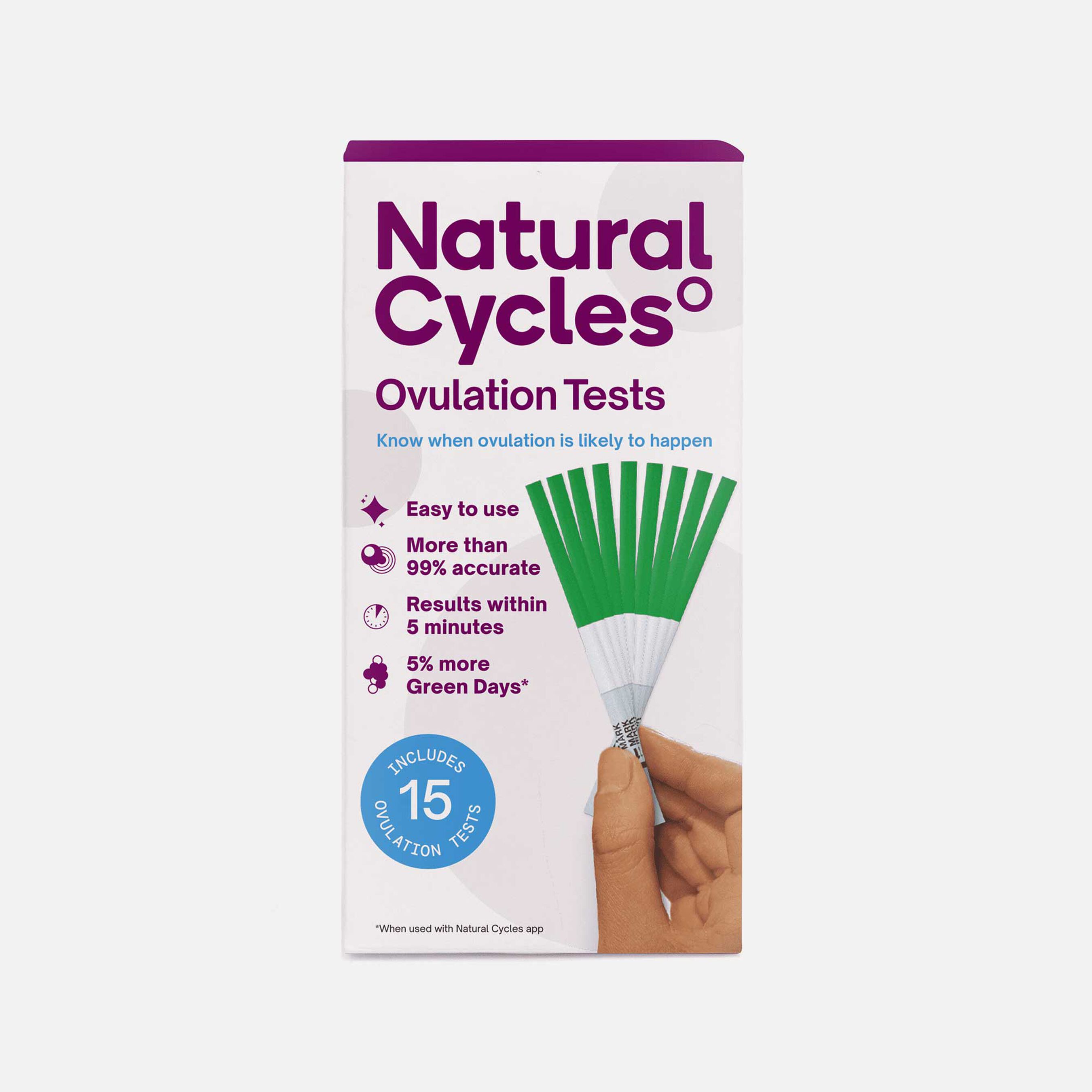FSA Eligible Natural Cycles Ovulation Test 15 ct. FSA Eligible