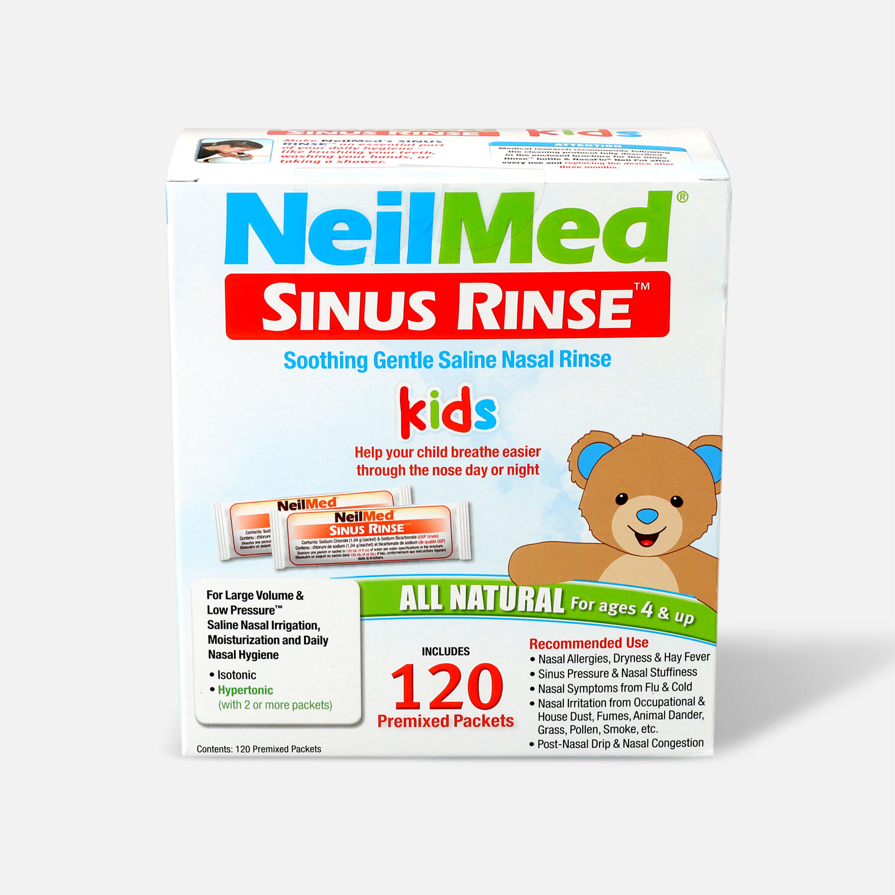 NeilMed Sinus Rinse Pediatric Packets, 120 ea
