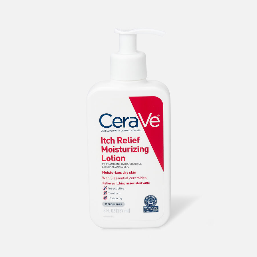 CeraVe Moisturizing Lotion for Itch Relief, 8 oz., , large image number 0
