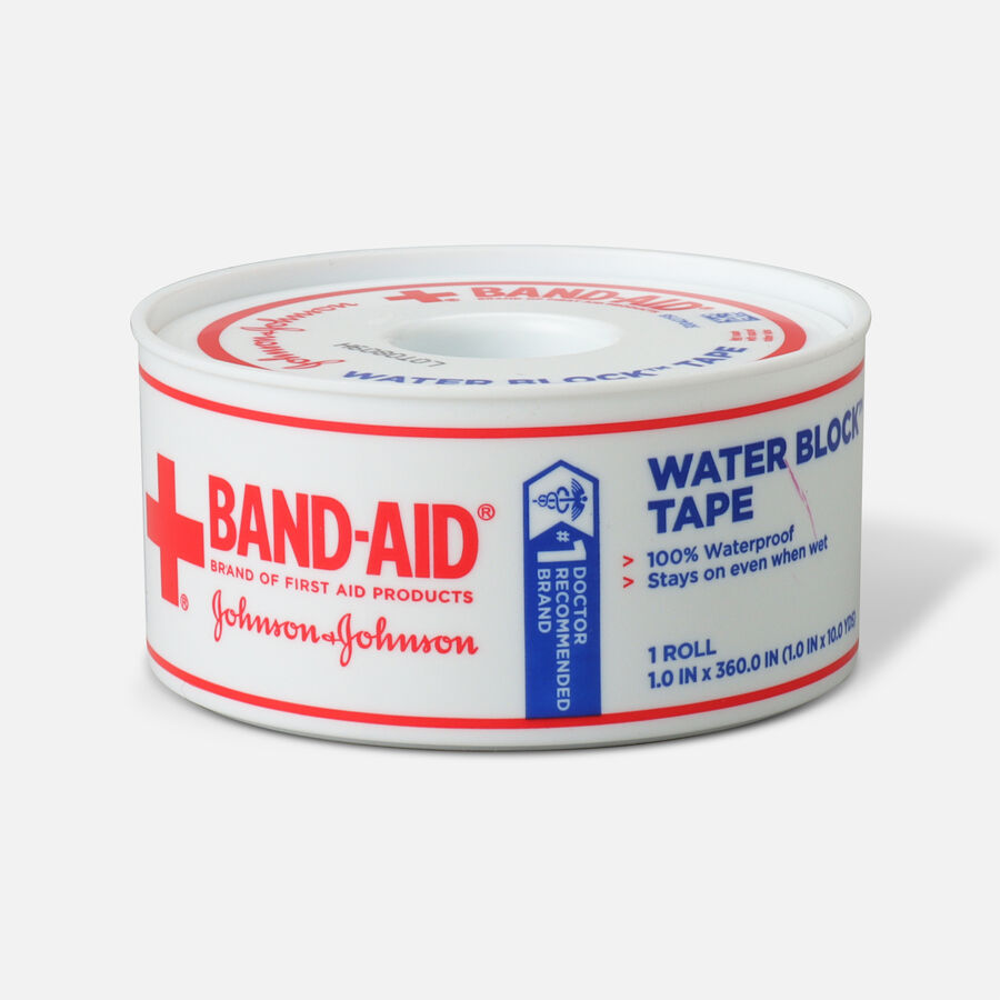 Band-Aid First Aid Water Block Tape, , large image number 0