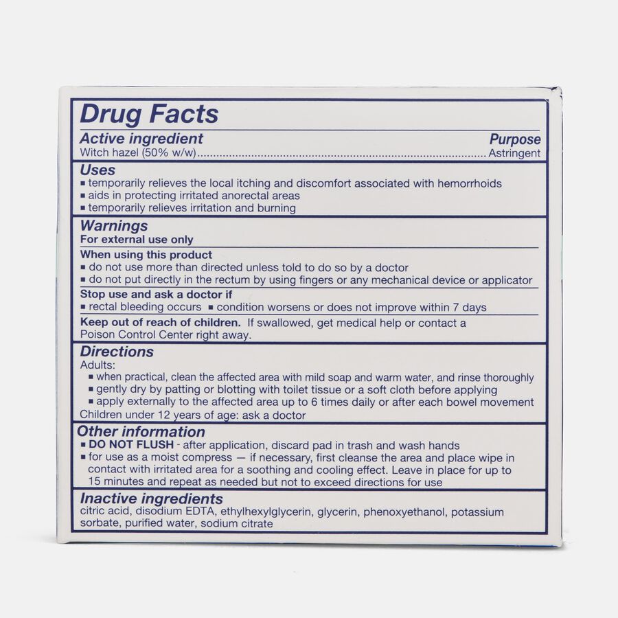 Tucks Medicated Hemorrhoidal Pads, 100 ct., , large image number 1