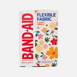 BAND-AID&reg; Decorated Flexible Fabric Assorted 30 ct., Wildflower