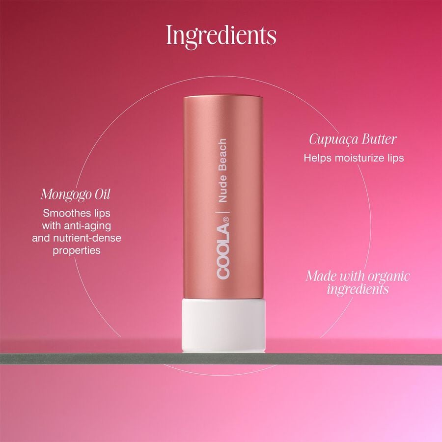 COOLA Mineral Liplux SPF 30 Nude Beach Lip Balm, .15 oz., Nude Beach, large image number 2
