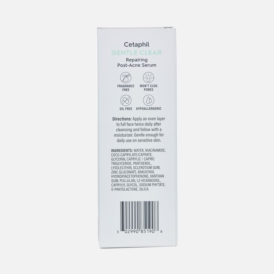 Cetaphil Gentle Clear Repairing Post Acne Serum, 1 oz., , large image number 1