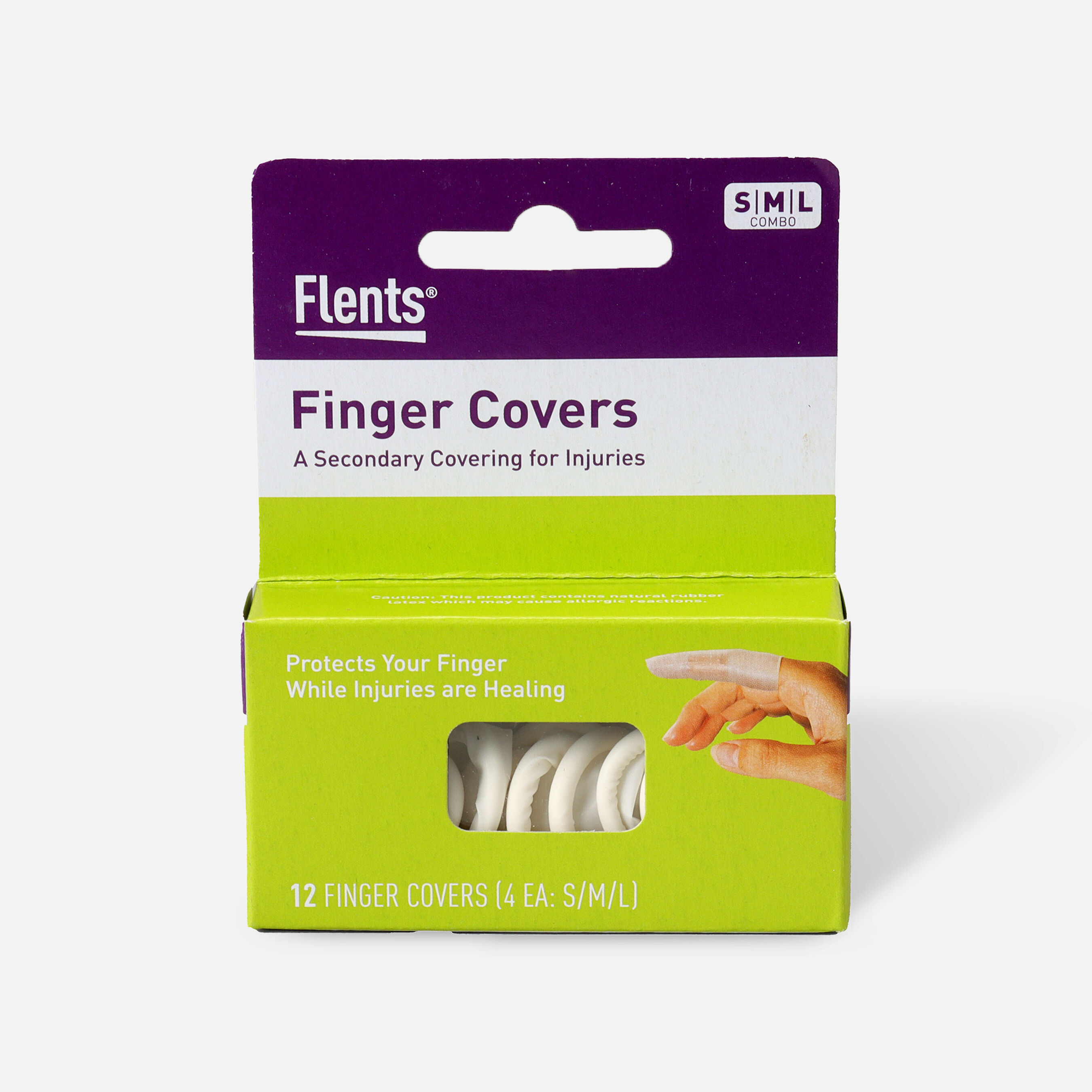 Flents First Aid Finger Covers 12 count