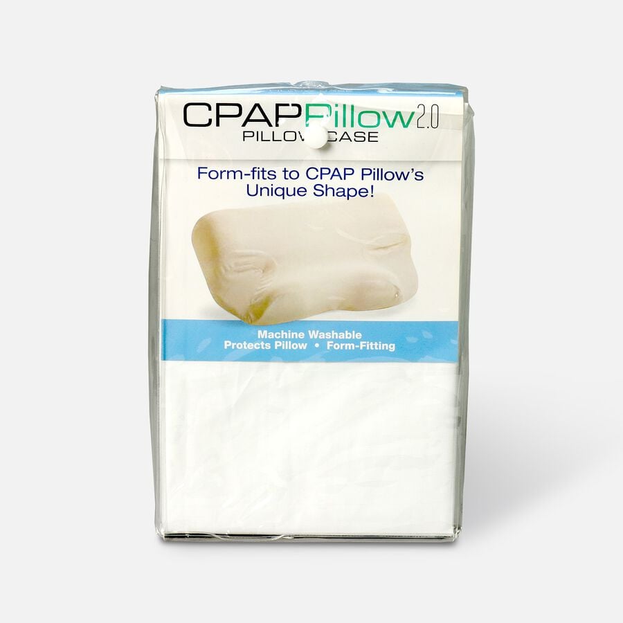 CPAP 2.0 Standard Pillowcase, White, , large image number 0