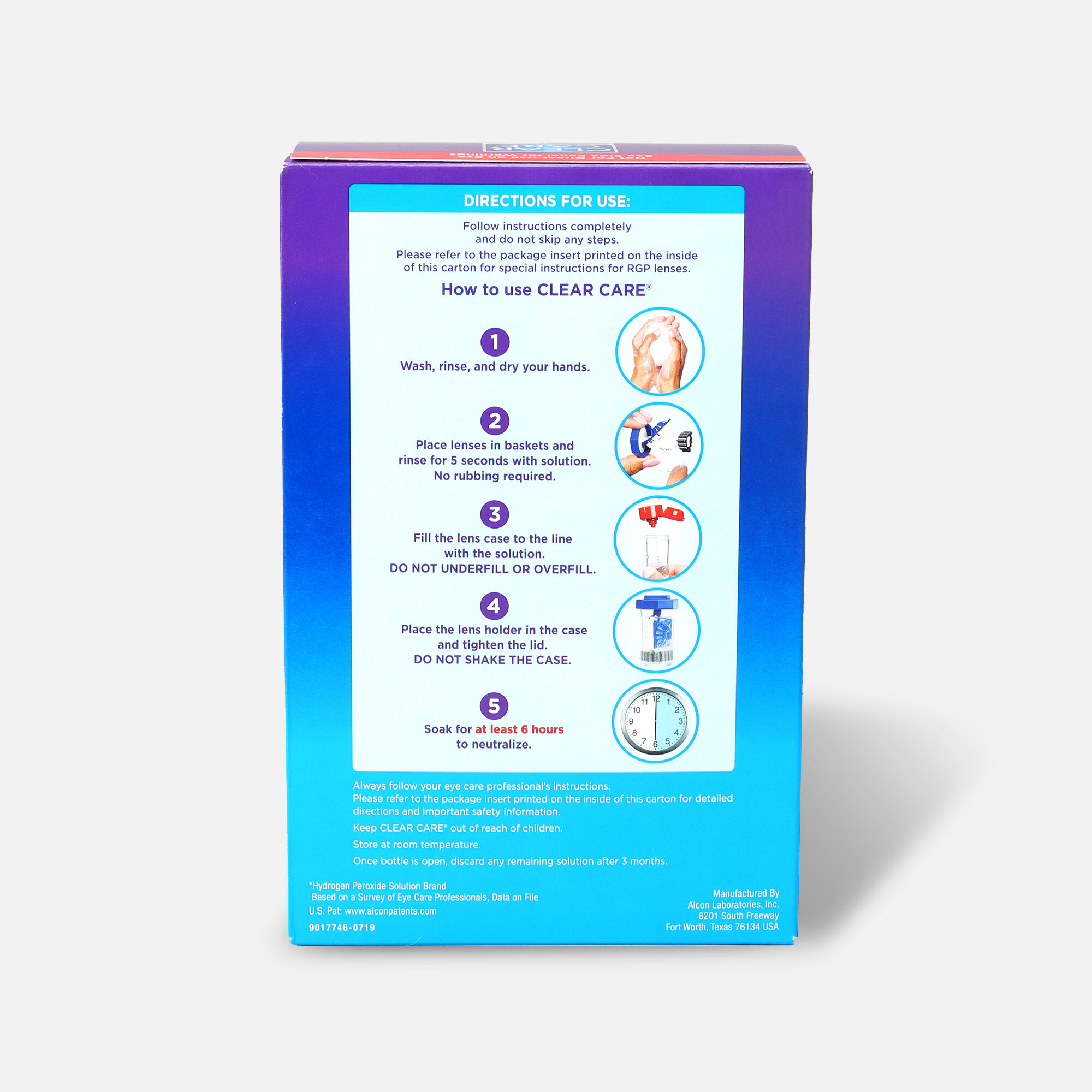 Clear Care Contact Lens Solution - Thumbnail 4