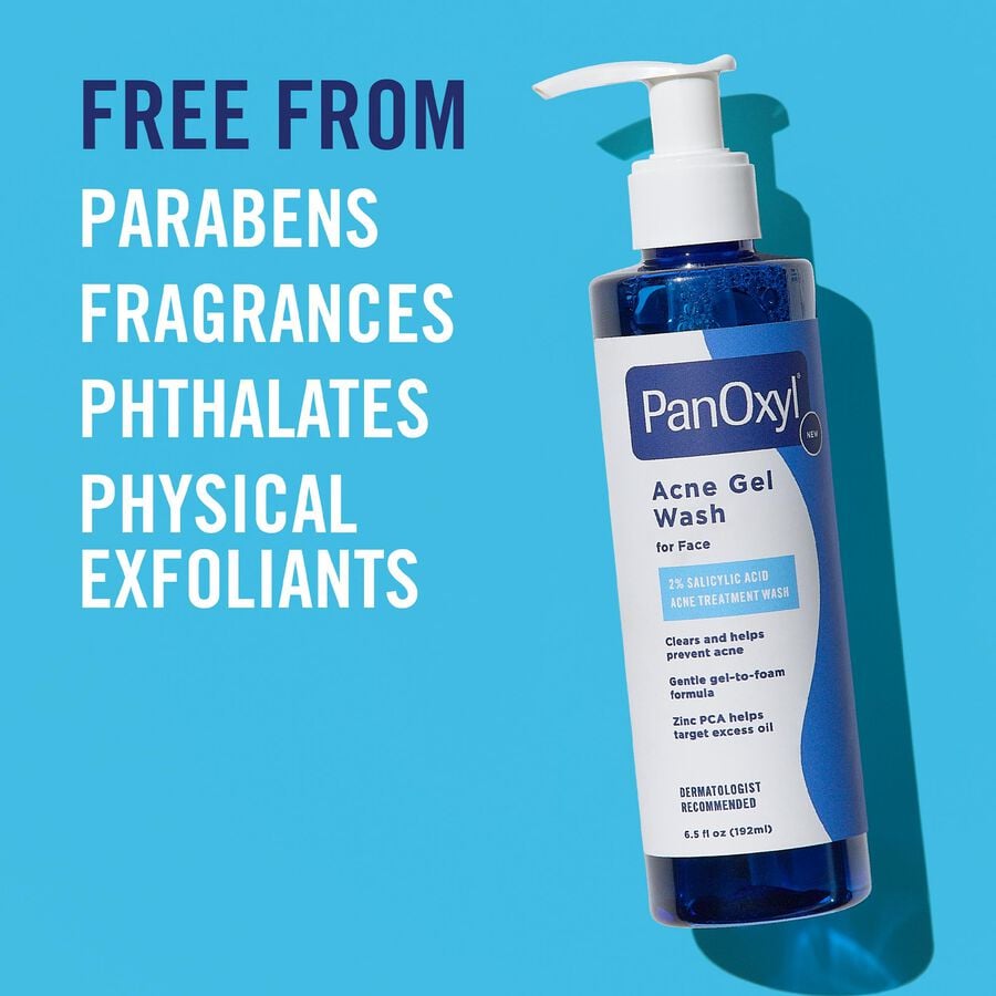 PanOxyl Acne Gel Wash 2% Salicylic Acid, 6.5 oz., , large image number 4