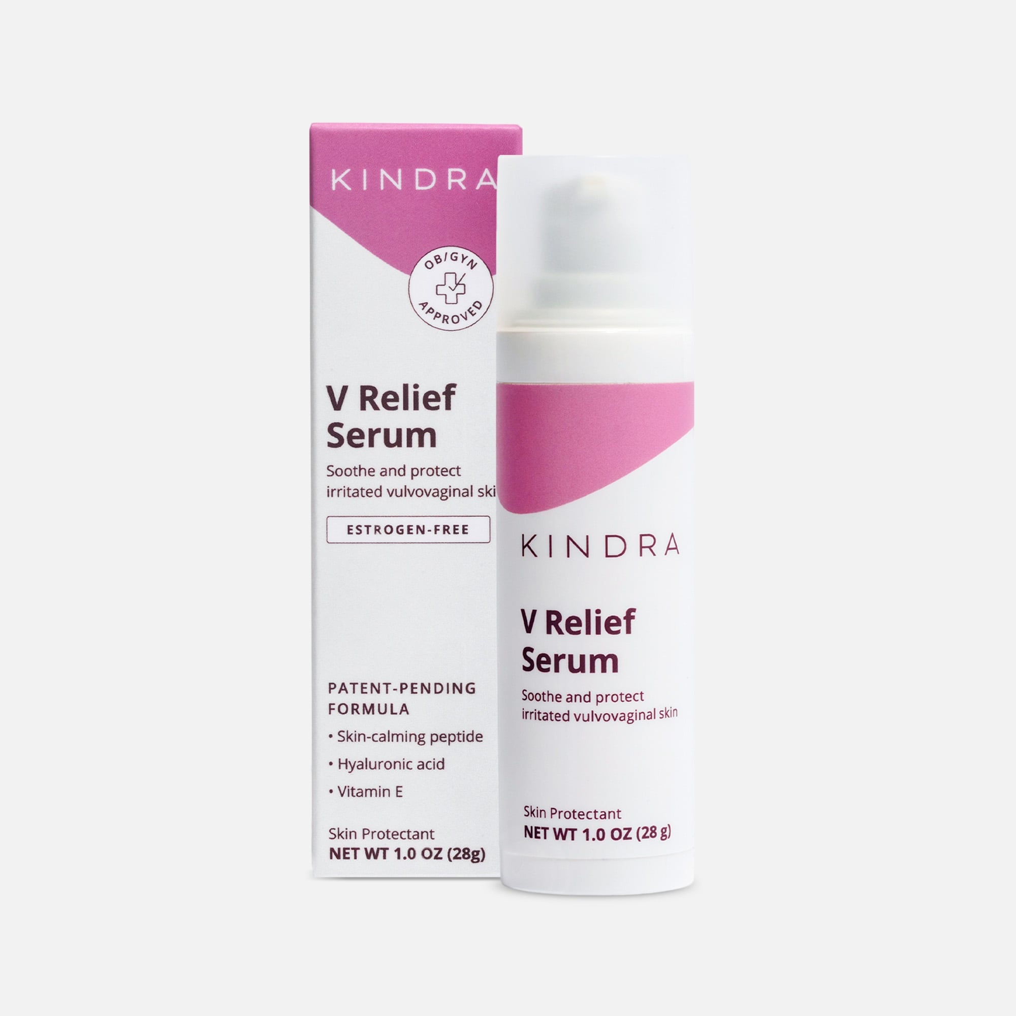 Kindra V Relief Vaginal Serum, 1 oz.