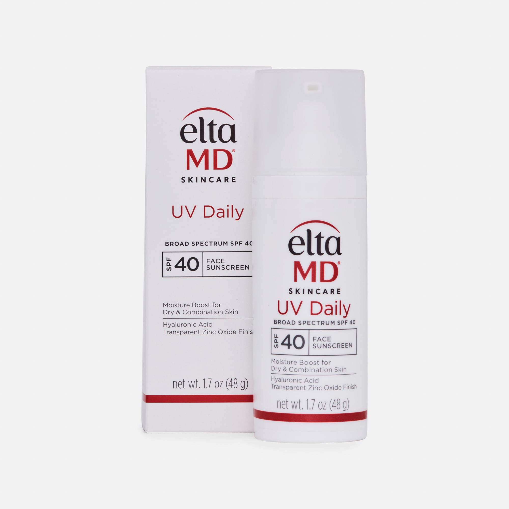 EltaMD UV Daily Moisturizing Broad-Spectrum Face Sunscreen, SPF 40, 1.7 oz.