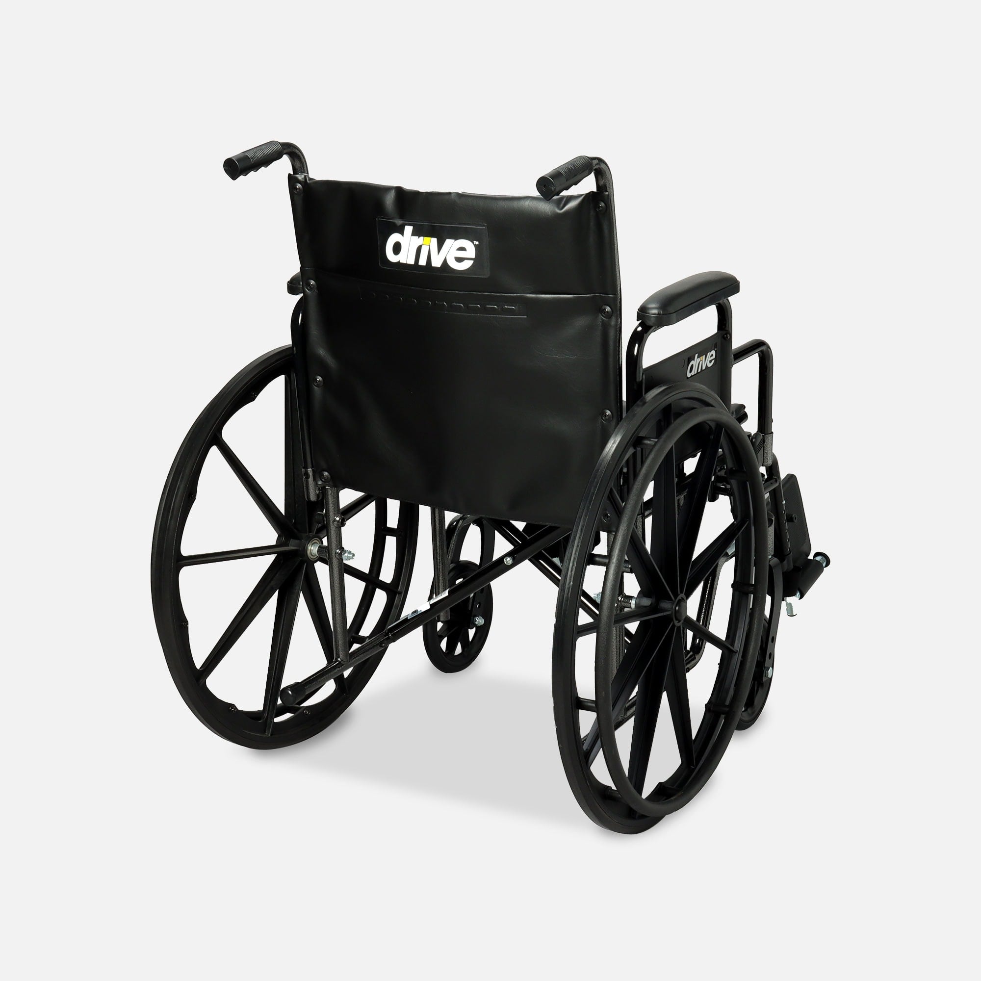 Drive Silver Sport 2 Wheelchair, Swing Away Footrests by Drive