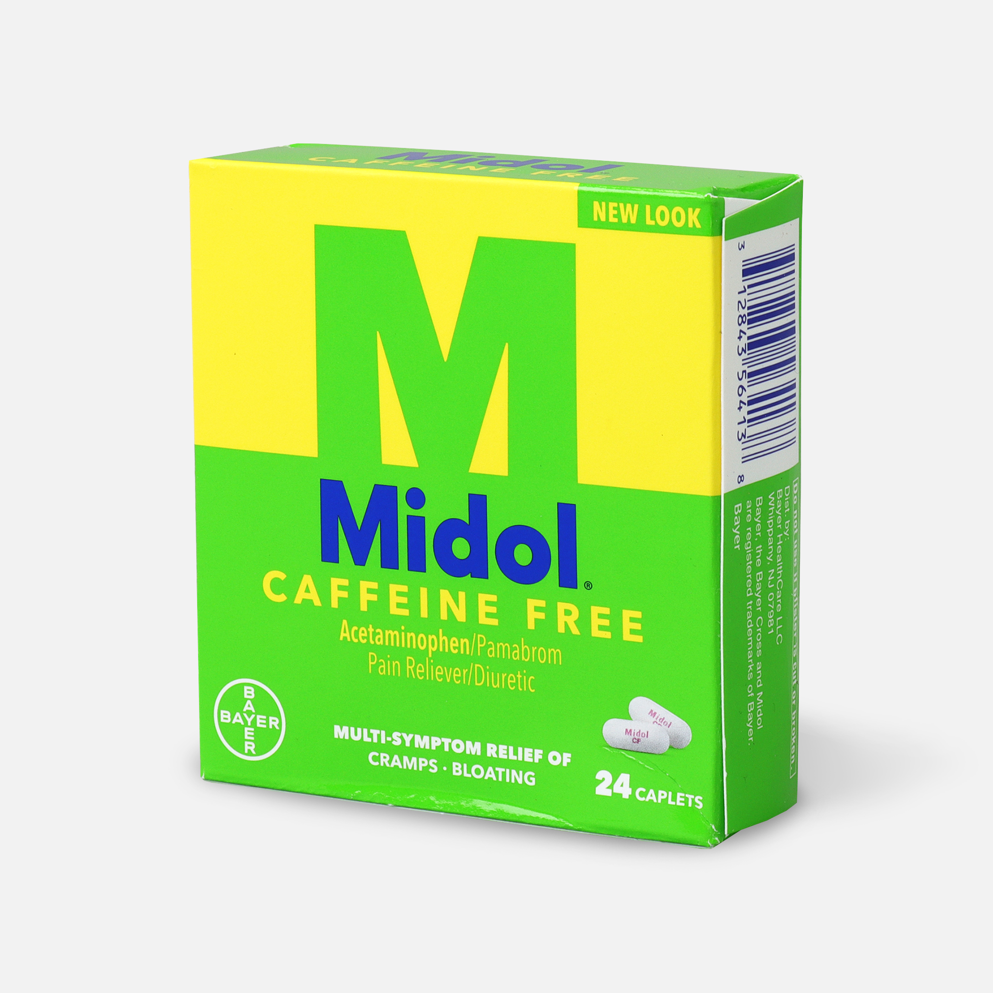 Midol Caffeine Free Caplets 24 Ct