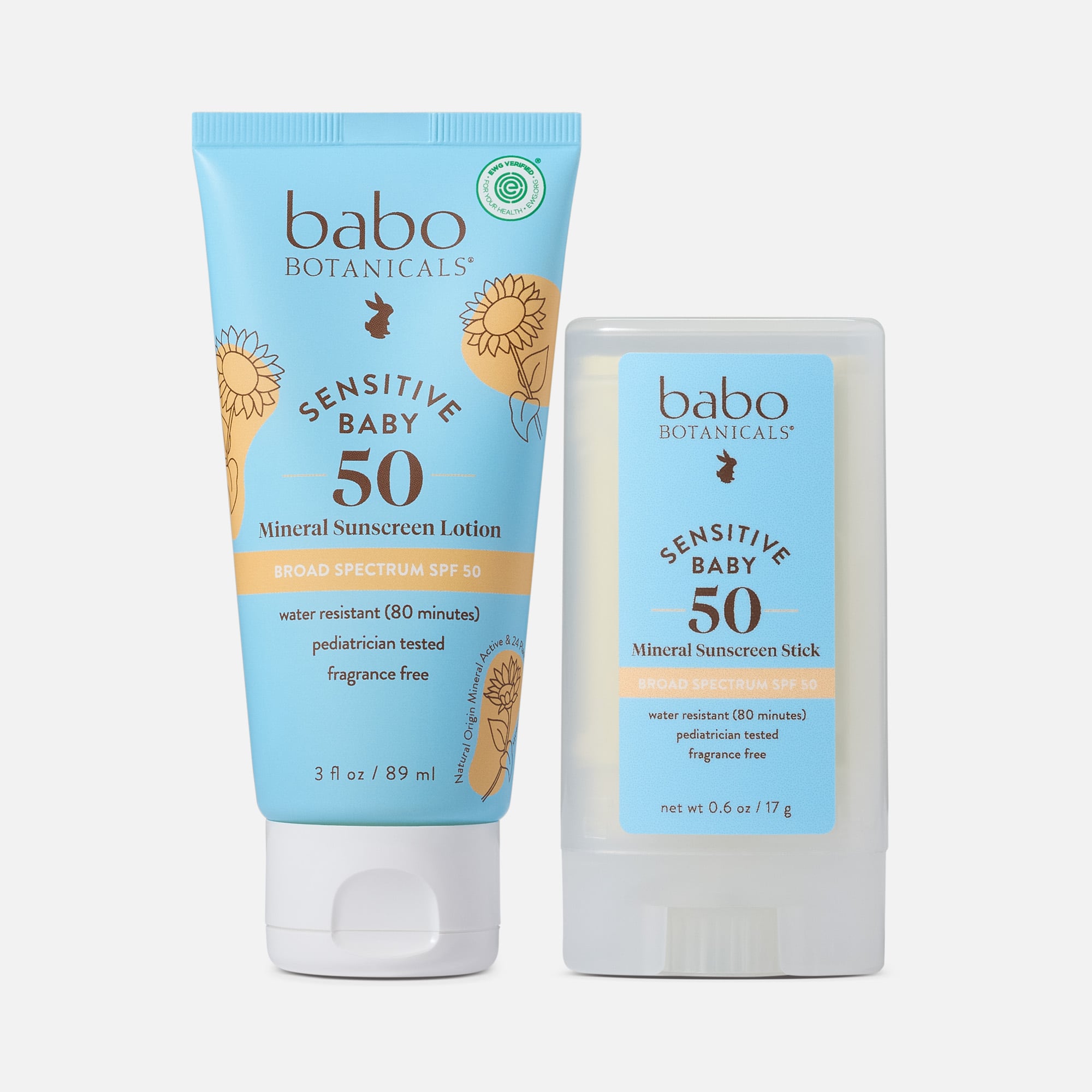 Babo Botanicals Baby Sunscreen Bundle