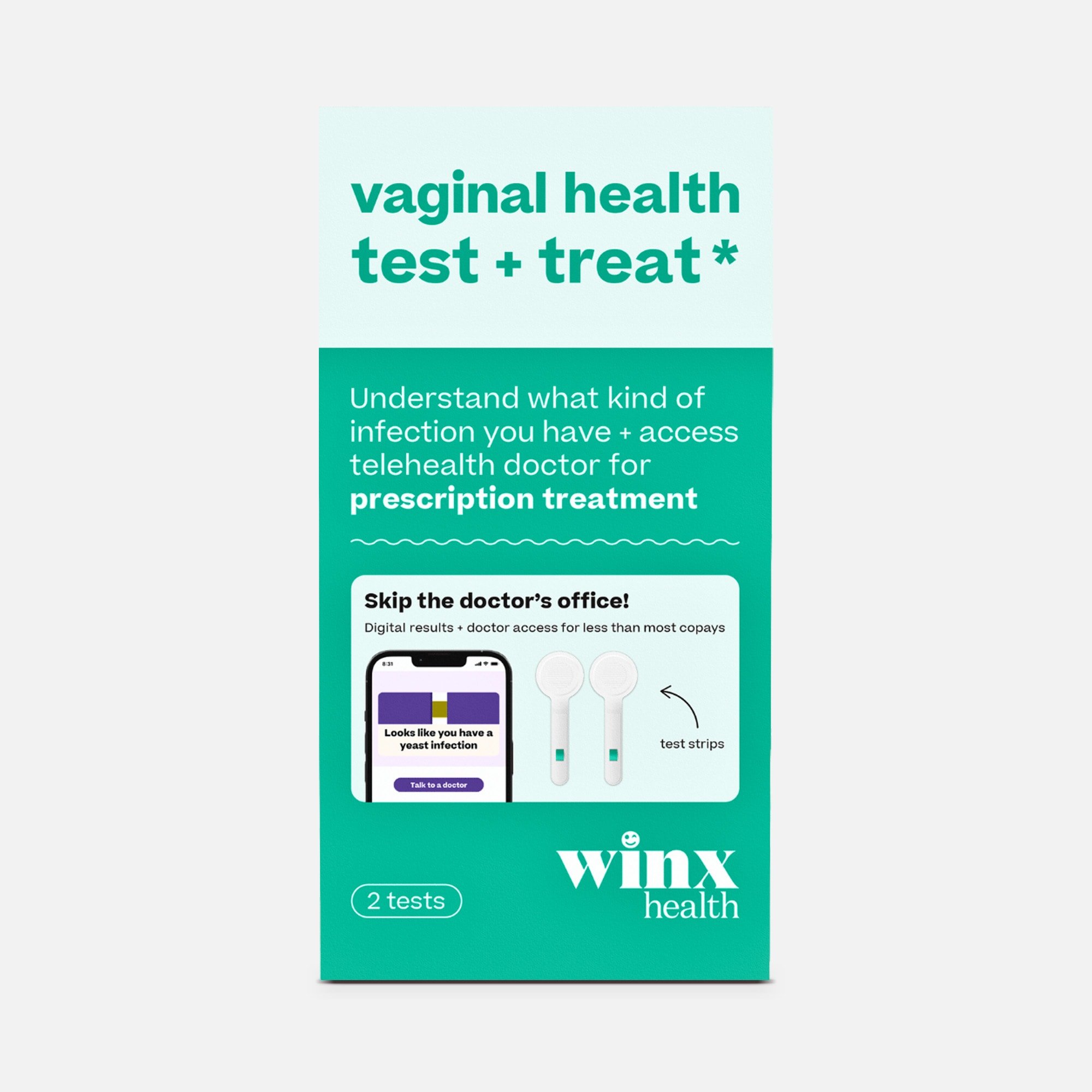Winx Health Vaginal PH Tests, 2-pack