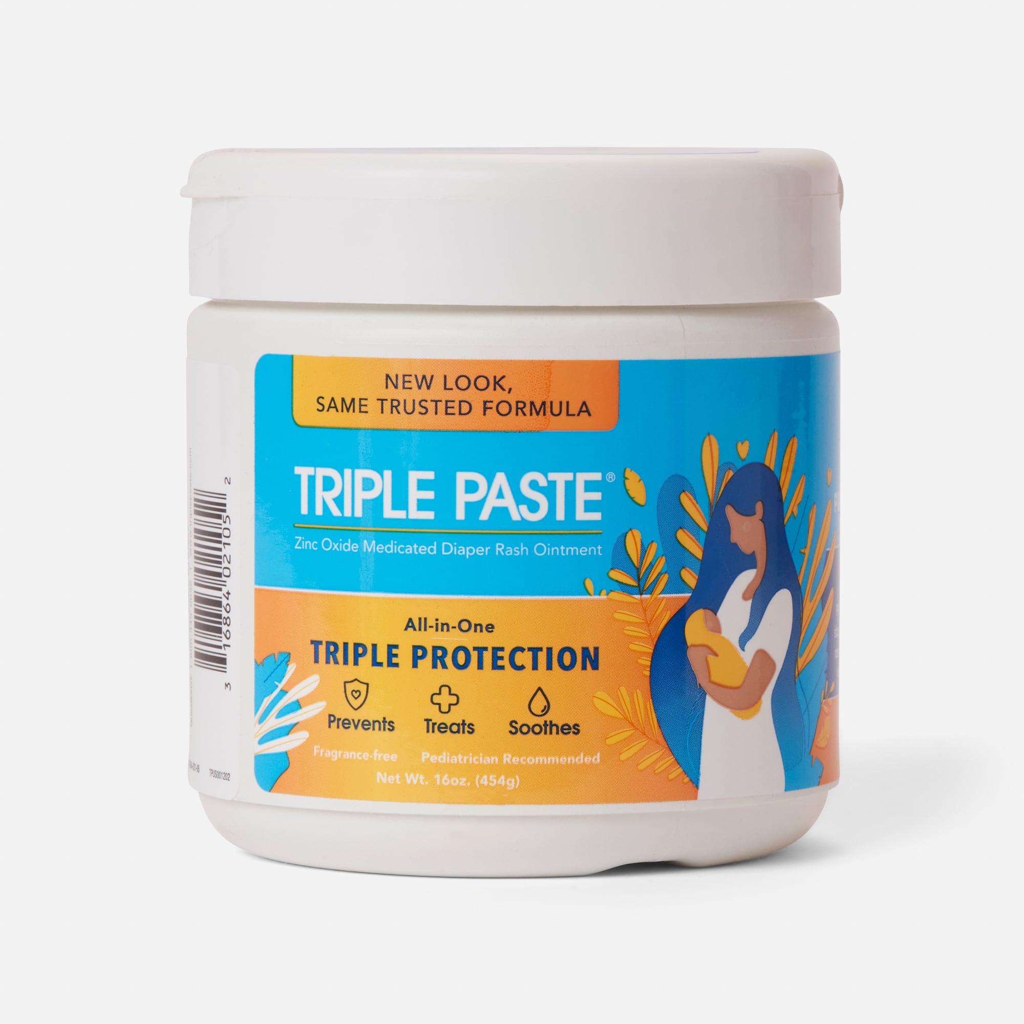 Triple Paste - Triple Paste, Diaper Rash Ointment, Medicated, Zinc