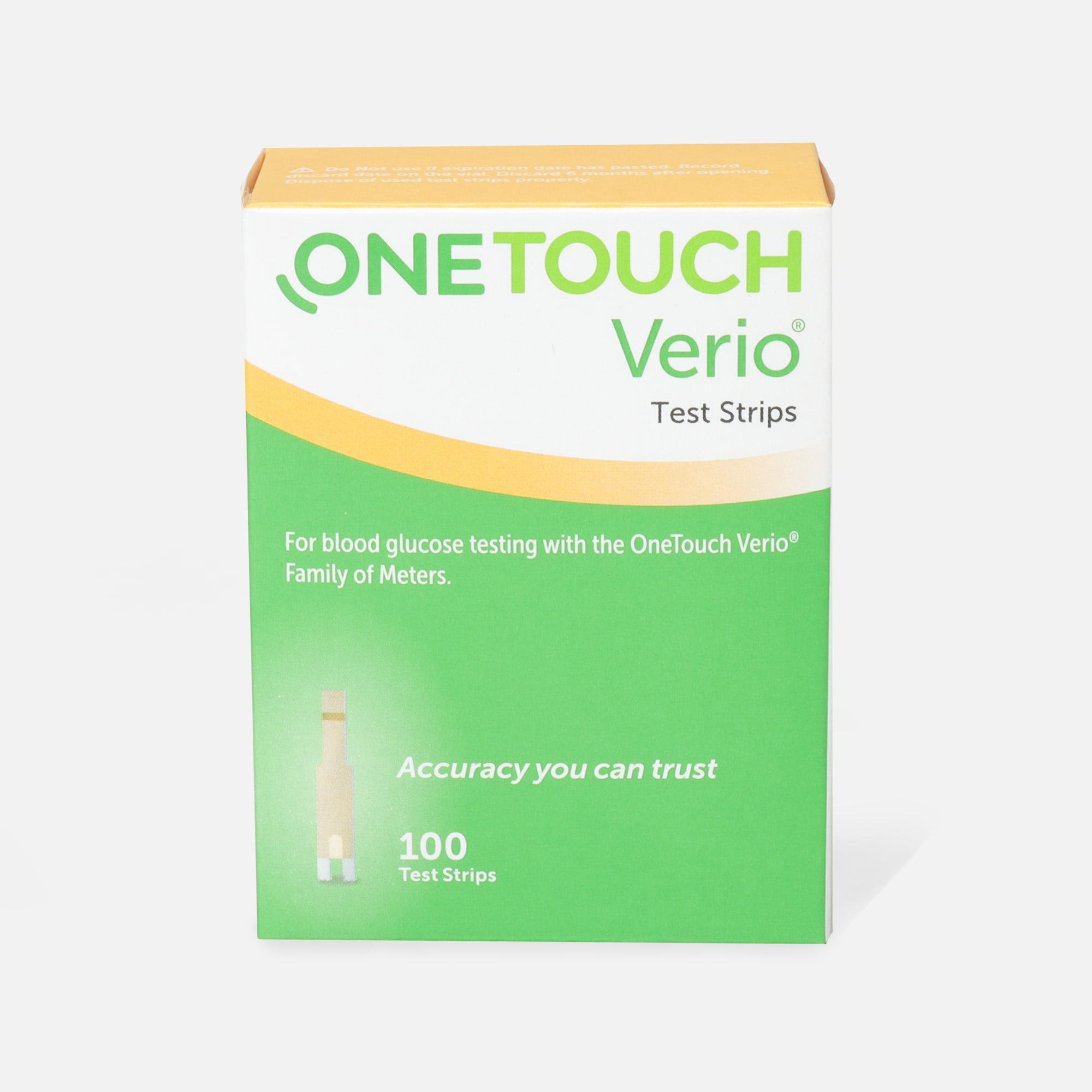 OneTouch Verio Diabetic Test Strips for Blood Sugar Monitor