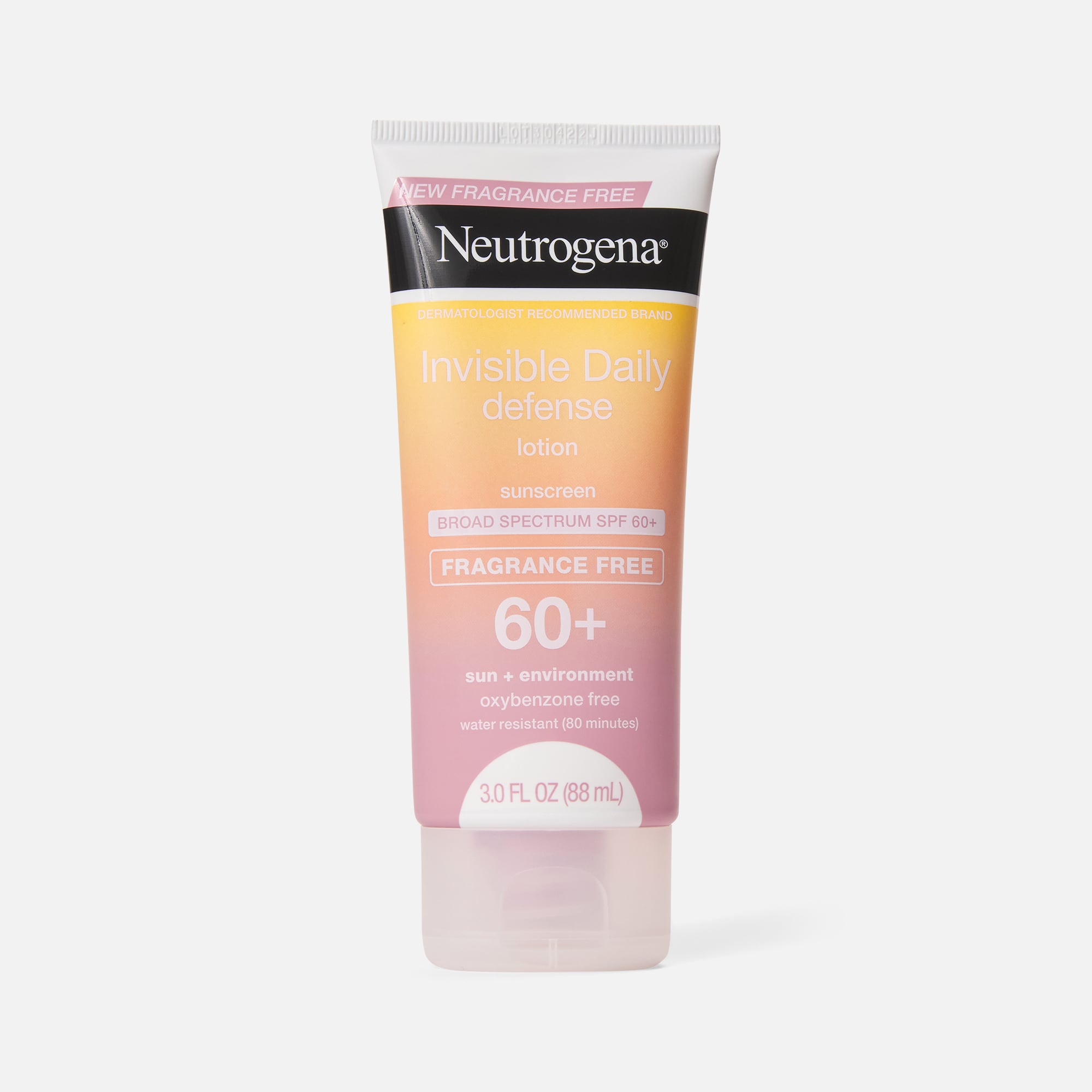 Neutrogena Invisible Defense Fragrance-Free Lotion SPF 60+, 3 oz.
