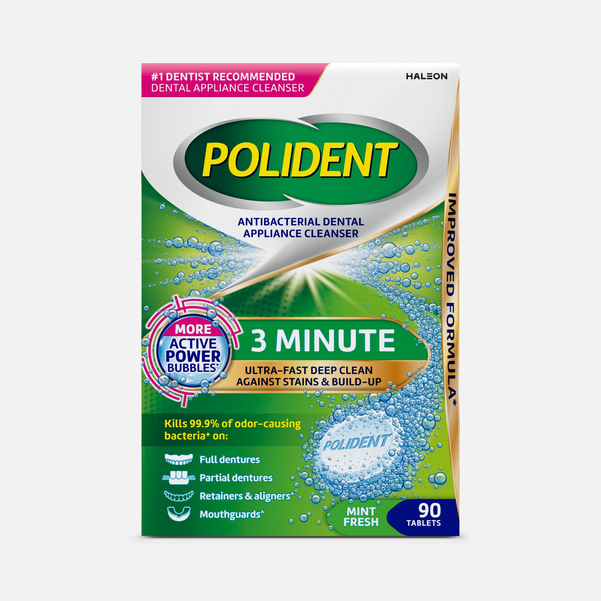 64 UltraSonic Cleaning Tablets – Fresh Mint Scent – Cleaning Solution Tabs – Sky Choice