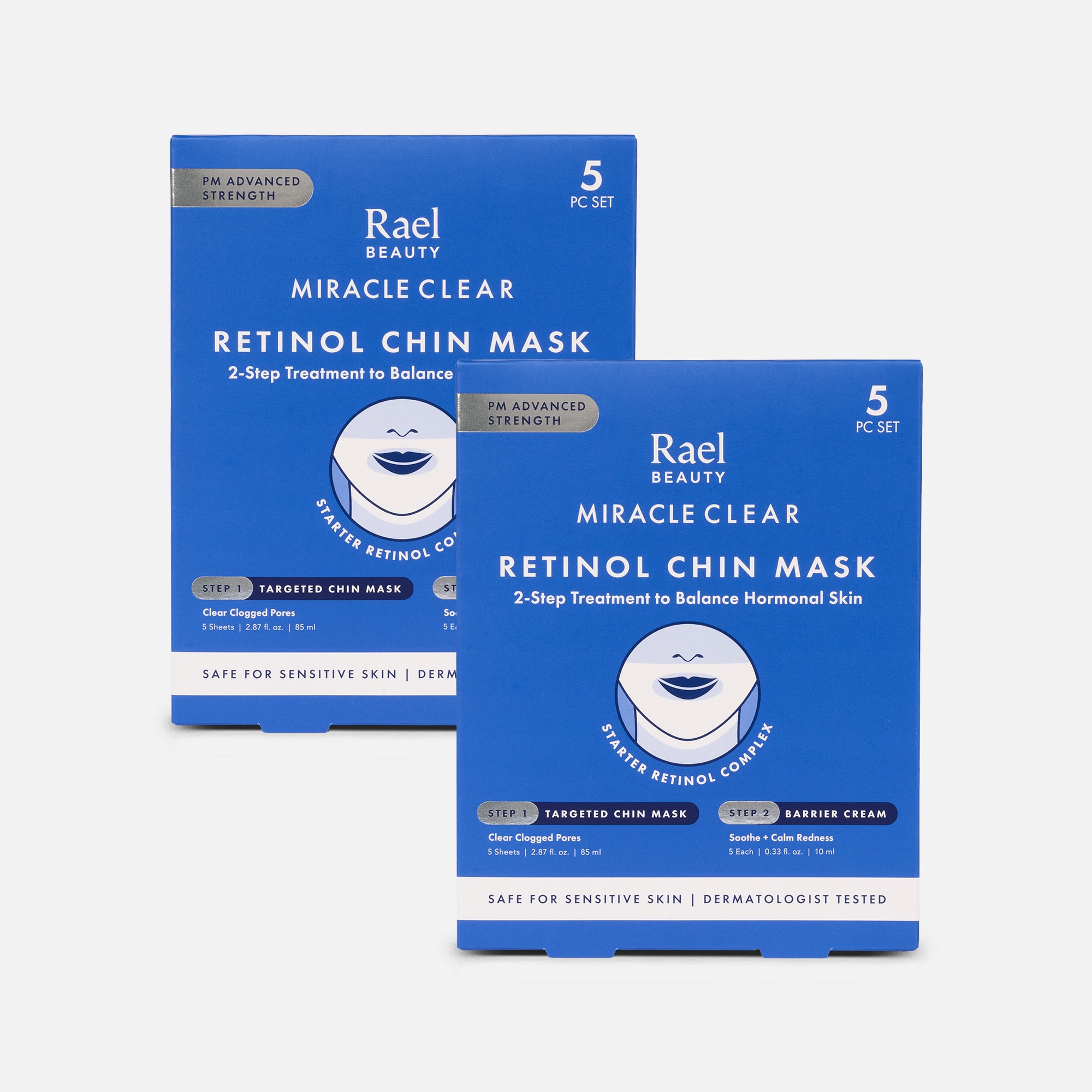 Rael Miracle Clear Retinol Chin Mask, 5 ct. (2-Pack)