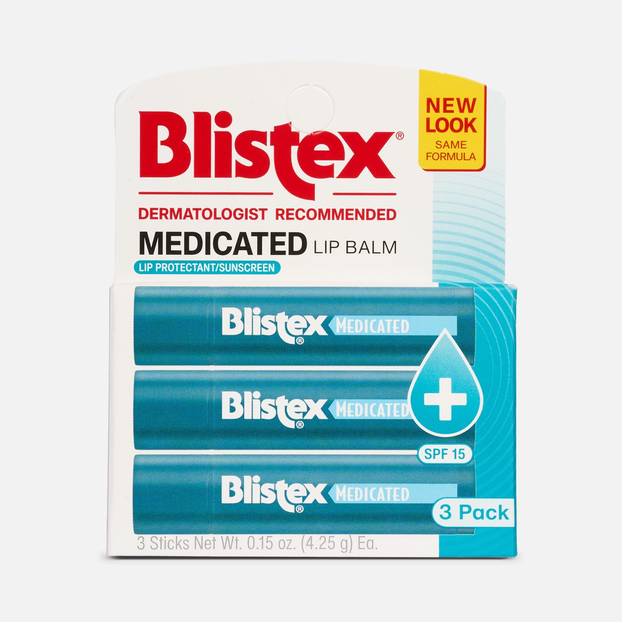 Blistex Medicated Lip Balm - 3 Pack